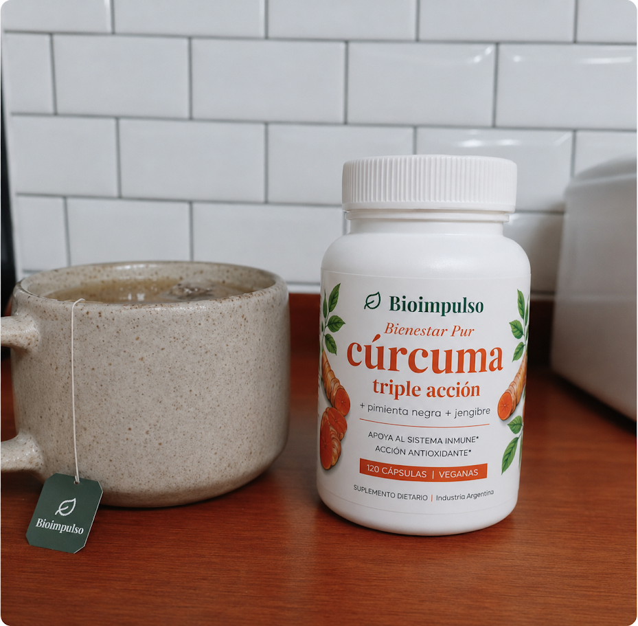 Cápsulas Premium de Triple Acción Antinflamatoria | BioImpulso